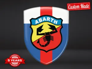 Fiat Abarth Adesivi Lunotto Auto Stile Tuning Pregiati